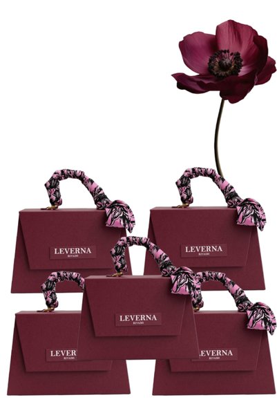LEVERNA 5 قطع من عبوة هدايا Riyadh Perfume