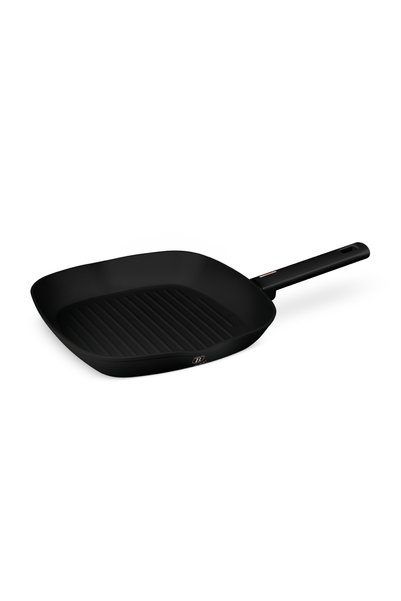 Berlinger Haus Tigaie grill - Black Rose Collection, 28 cm, 2.1 L, negru / au...