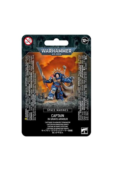 Games Workshop Căpitan în armură grea, Space Marines, Warhammer 40K, Games Wo...