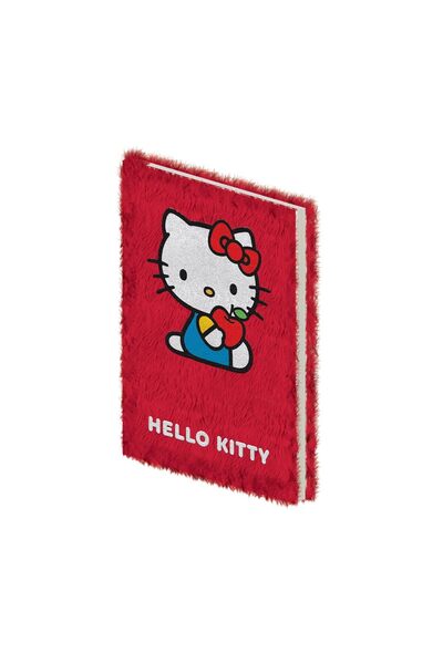 GENERAL Pyramid Hello Kitty A5 Plush Case bound Notebook