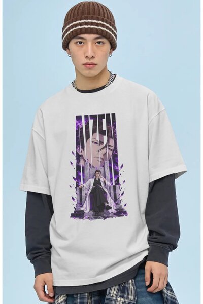 SEVBANO Unisex Oversized Sōsuke Aizen (Sousuke Aizen) Bleach Anime Character ...