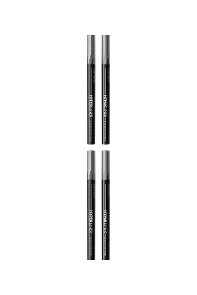 Essence 4 броя в опаковка четка за очна линия Hyper Liner 010 – Класическо че...