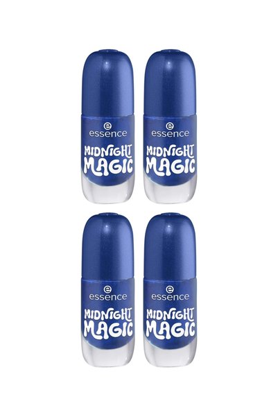 Essence 4x PACK Long-lasting Nail Polish MIDNIGHT MAGIC 51 Essence, 8 ml