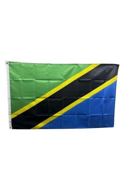 GENERAL Stormflag Tanzania flags 90x150cm(3x5ft) 100% polyester with brass gr...