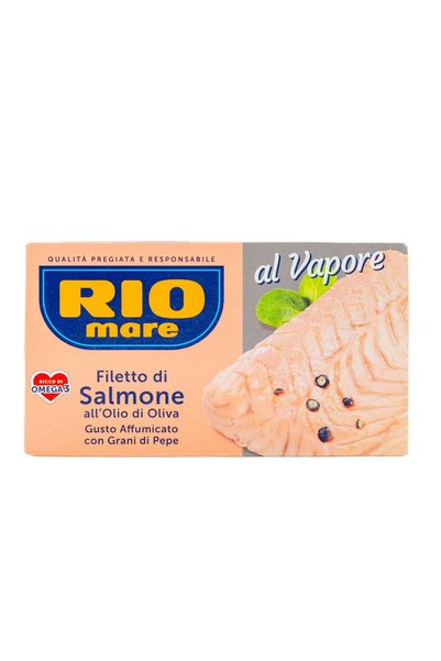RIO MARE File de somon cu gust afumat și piper Rio Mare, 150 g