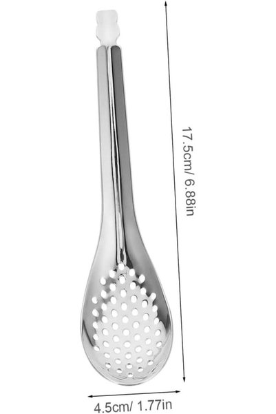 Yelajoy 4Pcs Stainless Steel Slotted Spoon Set, Small Slotted Spoons, Slot Sp...