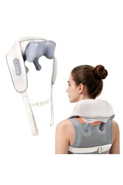 Arabest Cordless Shiatsu Neck Massager with Heat, 6D Deep Tissue Kneading Pil...