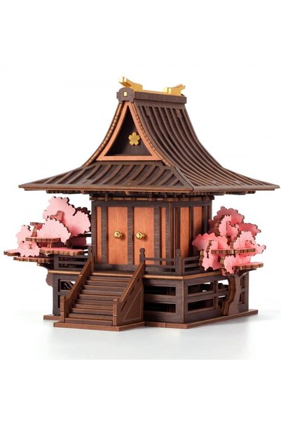 ROWOOD 3D пъзел Sakura Retreat, Rowood, 138 части