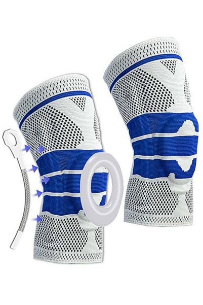 SUCITY Silicone Shock-Absorbing Knee Support-Multi-Purpose Knee Brace-Knee Sl...