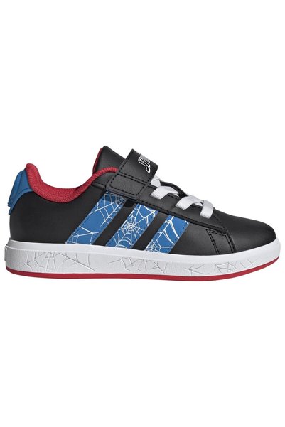adidas Marvel Spider-Man Grand Court Παιδικά Αθλητικά Παπούτσια με Ελαστικά Κ...