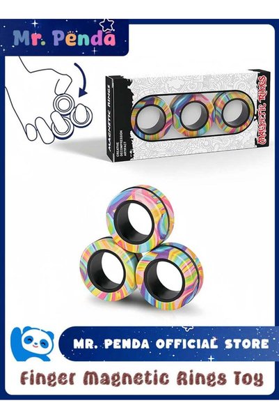 Mr. Penda 1 Pack Fidget Toys for Adults, Wooden Stress Relief Toy, Portable F...