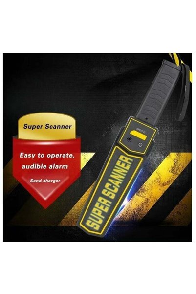 Gasin Handheld Metal Detector Inspection Device For Railway Station And Airpo...