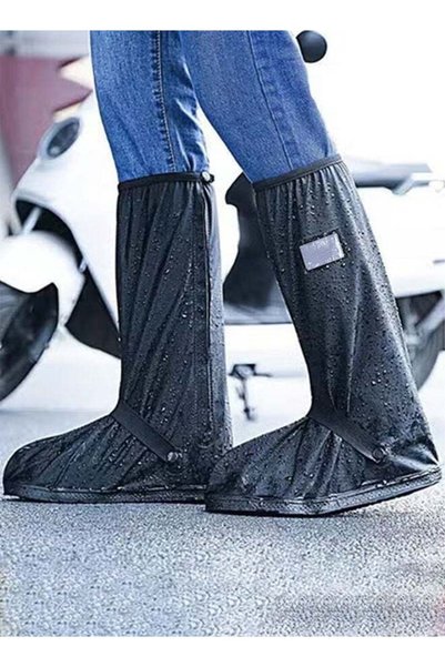 DUNISO Waterproof Shoe Cover,Rain Shoe Covers,High Tube PVC Anti Slip Rain Bo...