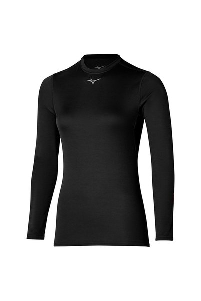 MIZUNO Γυναικεία μακρυμάνικη μπλούζα μεσαίου βάρους με στρογγυλή λαιμόκοψη
