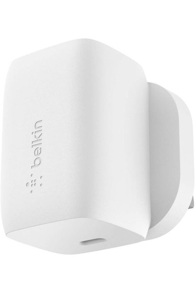 Belkin 60W Gan Charger, Usb-C Pd Charger (Charges Macbook Pro, Iphone 13 Seri...