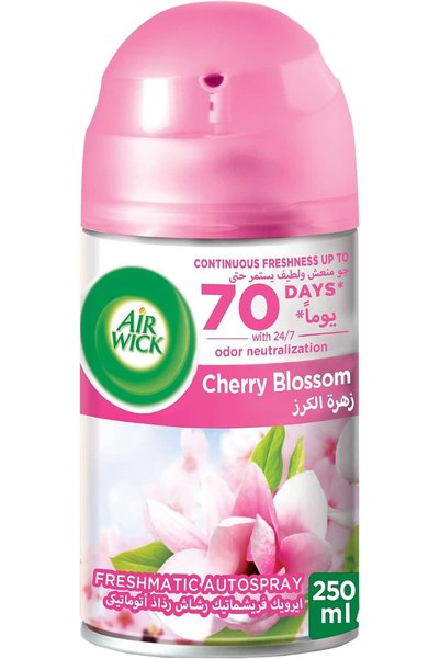 Air Wick عبوة إعادة تعبئة منظف "فريش ماتيك أوتو سبراي"، برائحة زهر الكرز، سعة...