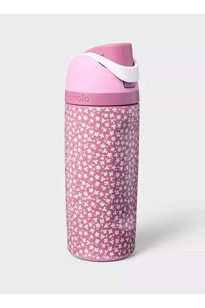 owala Cat & Jack 16oz Kids FreeSip Insulated Stainless Steel Water Bottle – P...