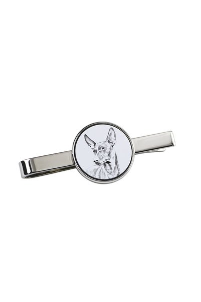 Art - Dog Art-Dog Cirneco dell'Etna Agrafă de cravată cu imprimeu de câine - ...