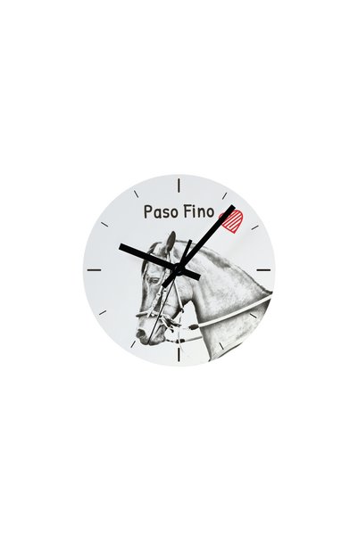 Art - Dog Ceas de perete Art-Dog Paso Fino cu imprimeu de cal - Cadran din MD...