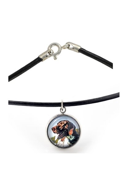 Art - Dog Colier Art-Dog English Pointer cu fotografie de câine