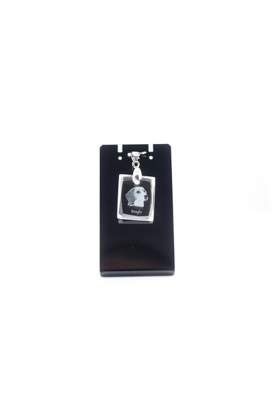 Art - Dog Colier cu pandantiv de cristal Art-Dog Beagle cu gravură de câine -...