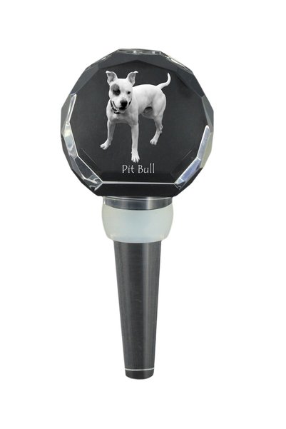 Art - Dog Dop de sticlă din cristal Art-Dog, American Pit Bull Terrier cu gra...