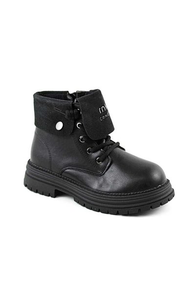 mm Bocanci copii , imblaniti , cu talpa groasa C31076-BLACK