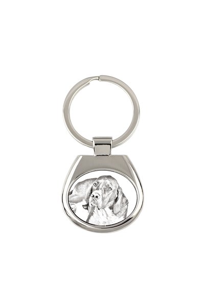 Art - Dog Breloc Art-Dog English Pointer cu imprimeu de câine - Stil schiță c...