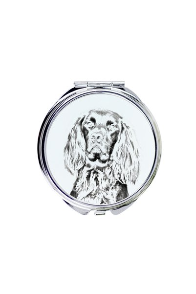 Art - Dog Art-Dog Oglindă de buzunar German Wirehaired Pointer cu imprimeu de...