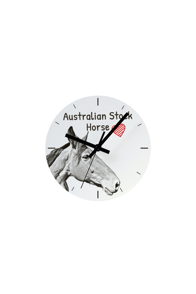 Art - Dog Ceas de perete Art-Dog cu cal australian - cadran din MDF, mecanism...