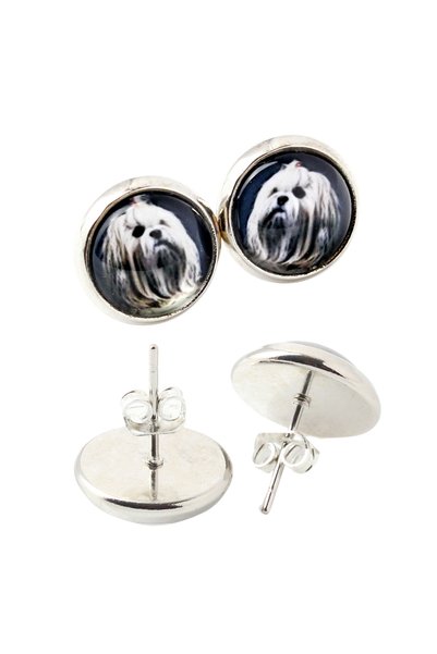Art - Dog Cercei Art-Dog Lhasa Apso cu fotografie de câine