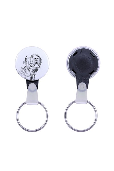 Art - Dog Breloc Art-Dog Round Fila Brasileiro cu imagine de câine - metal ac...