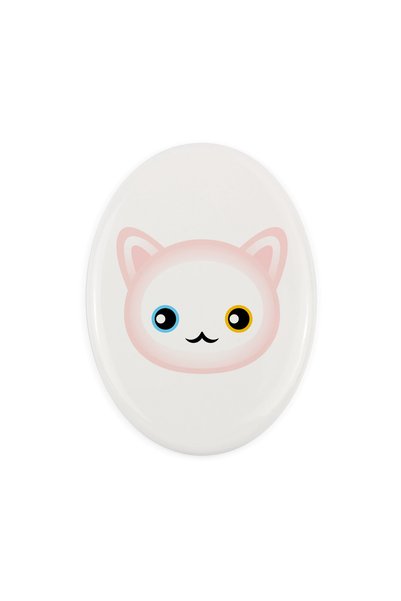 Art - Dog Placă comemorativă ceramică Art-Dog Angora turcească cu ilustrație ...