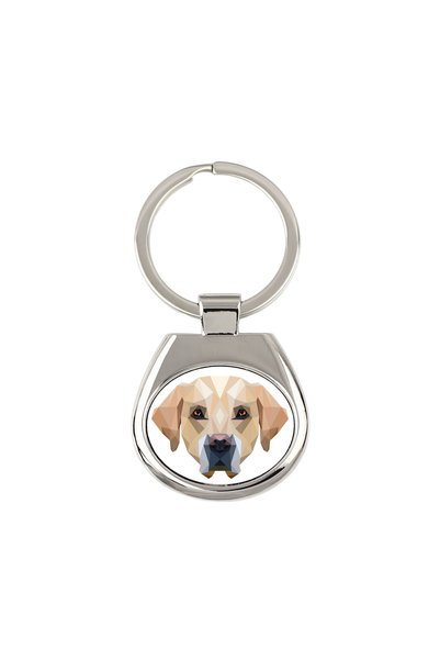 Art - Dog Breloc Art-Dog Labrador Retriever cu design geometric de câine - Br...