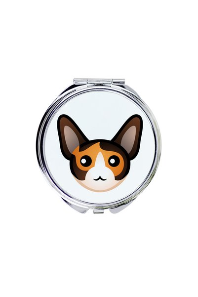 Art - Dog Art-Dog Oglindă de buzunar Cornish Rex cu ilustrație de pisică