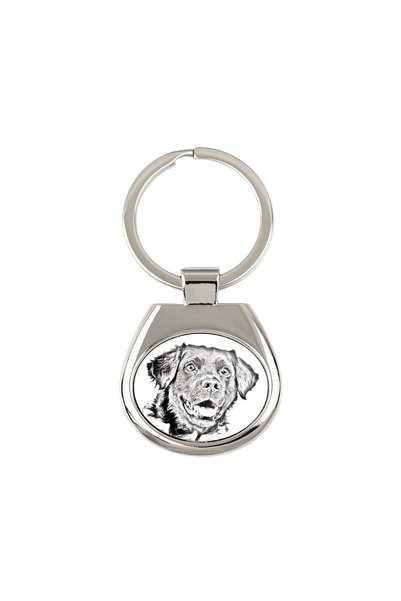 Art - Dog Breloc Art-Dog Stabyhoun cu imprimeu de câine - Stil schiță cu crei...