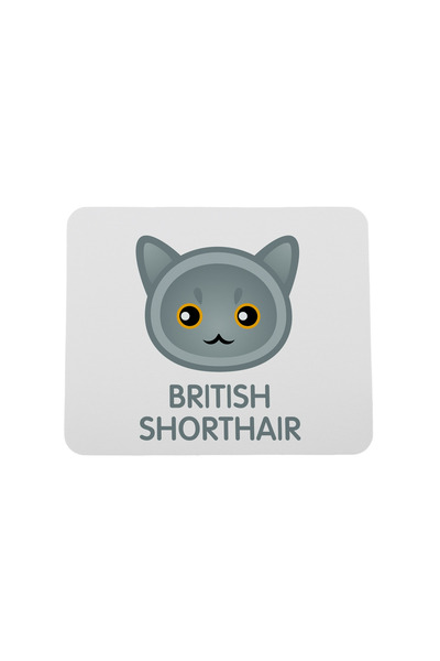 Art - Dog Covoraș pentru mouse Art-Dog British Shorthair cu ilustrație de pis...