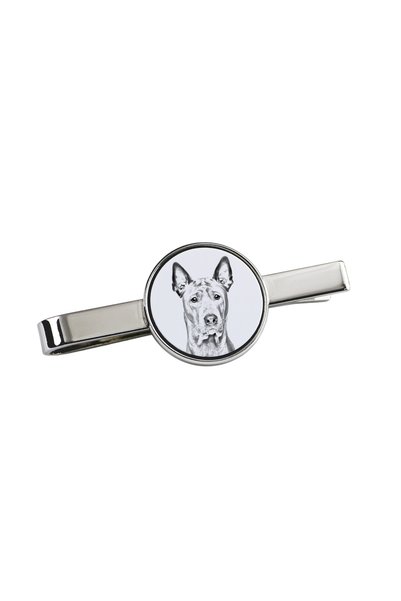 Art - Dog Art-Dog Agrafă de cravată Thai Ridgeback cu imprimeu de câine - Met...
