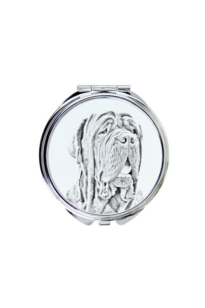 Art - Dog Art-Dog Oglindă de buzunar cu imprimeu de câine, Mastif Neapolitan ...