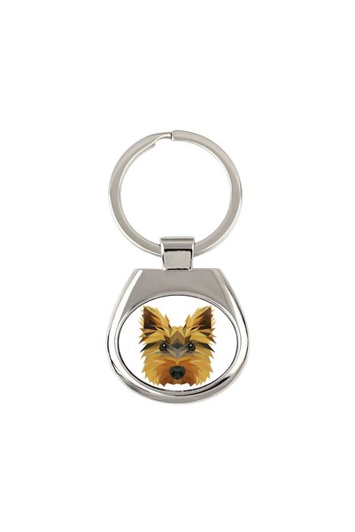 Art - Dog Breloc Art-Dog Yorkshire Terrier cu design geometric de câine - Bre...