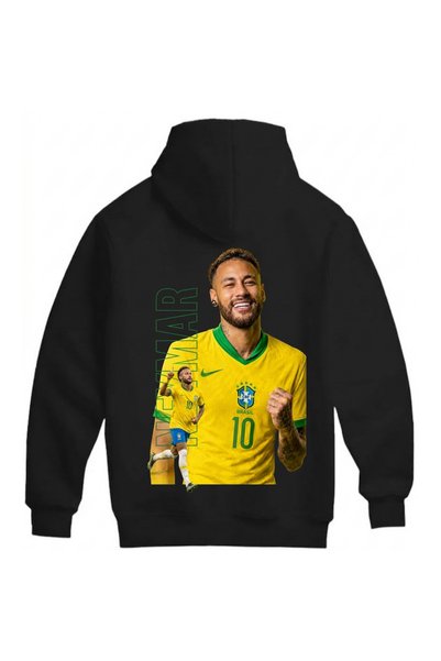 PANDORICA Hanorac unisex oversize Neymar Jr din bumbac 100% bumbac