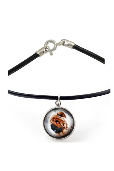 Art - Dog Colier Art-Dog Chow Chow cu fotografie de câine