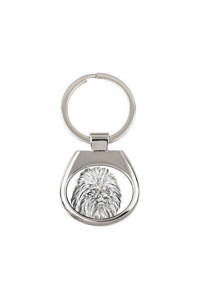 Art - Dog Breloc Art-Dog Affenpinscher cu imprimeu de câine - Stil schiță cu ...