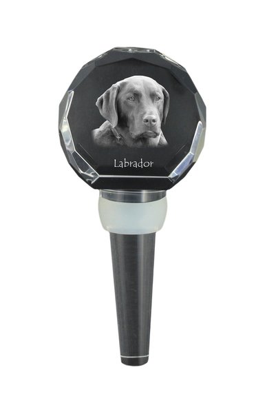 Art - Dog Dop de cristal Art-Dog Labrador Retriever cu gravură de câine