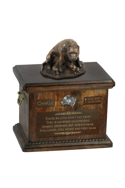 Art - Dog Art-Dog Staffordshire Bull Terrier - Placă comemorativă - Design 3343