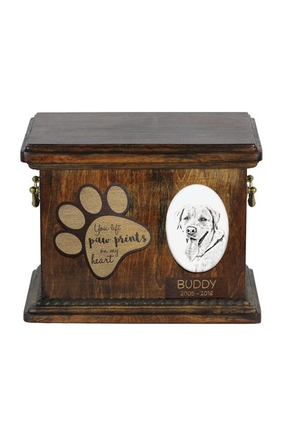 Art - Dog Art-Dog Labrador Retriever - Urnă comemorativă - Design 5232