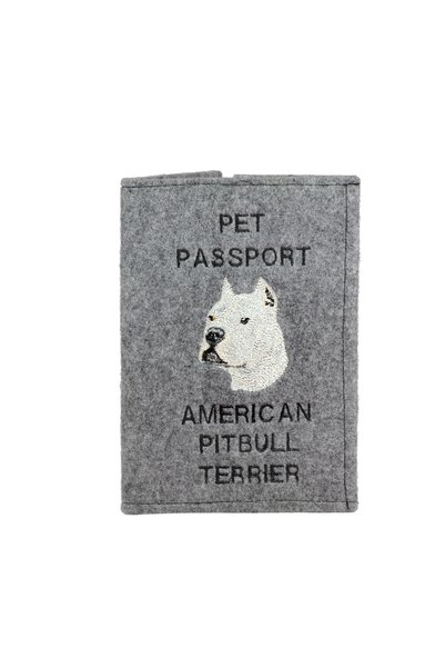 Art - Dog Art-Dog American Pit Bull Terrier - Husă pentru pașaportul câinelui