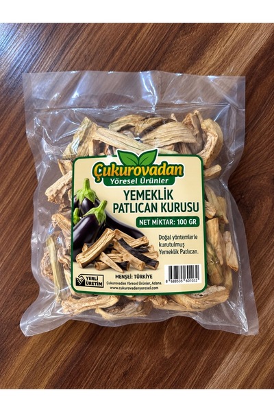 Yemeklik Patlıcan Kurusu (100 GR)