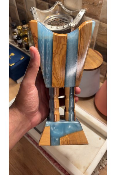 Other Luxury resin incense burners - blue
