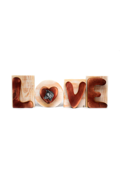 Art - Dog Art-Dog Shiba Inu - Placă din lemn LOVE